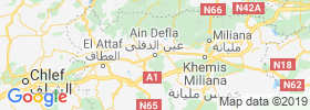 Ain Defla map